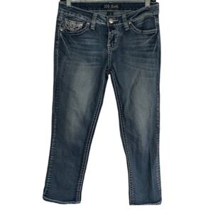 ZCO Cropped Straight Leg JEANS Size 7